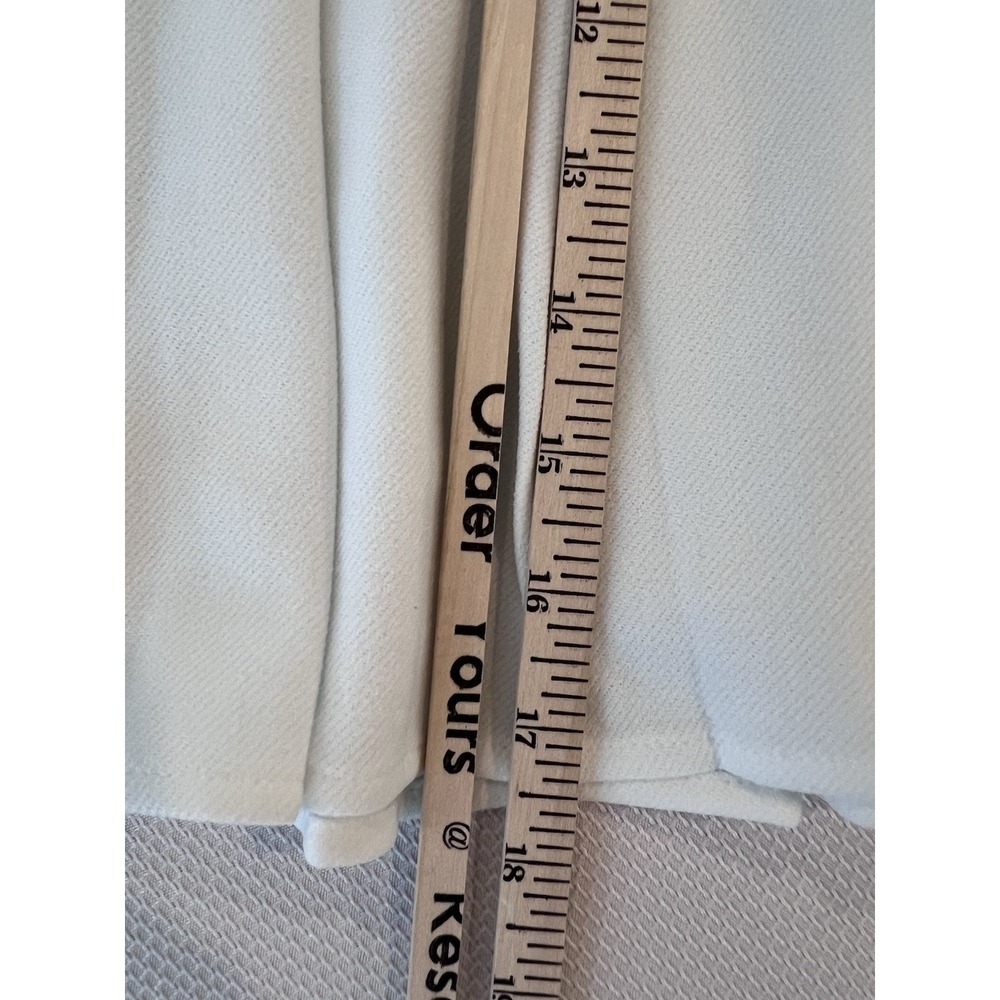 White Tennis Skater Skirt (XL) Pleated Mini Preppy Coquette Y2K Stretch RUSH - Picture 7 of 7